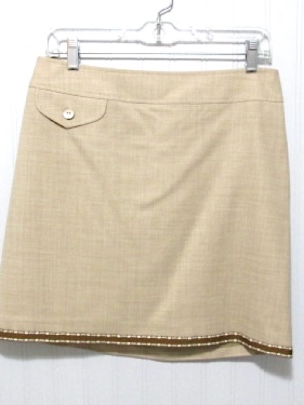 Banana Republic Wool/Silk Blend Mini Skirt, Size 6
